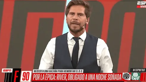 Vignolo sobre River: "Si levanta esto, es campeón de América"