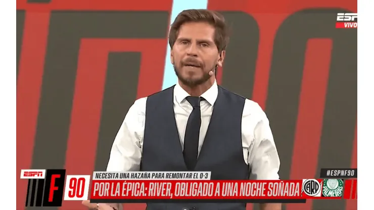 Vignolo sobre River: "Si levanta esto, es campeón de América"