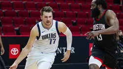 Luka Doncic en Dallas Mavericks vs. Houston Rockets