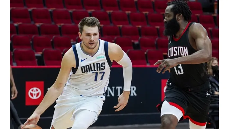 Luka Doncic en Dallas Mavericks vs. Houston Rockets