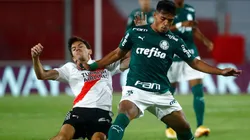 Foto del duelo entre River y Palmeiras.