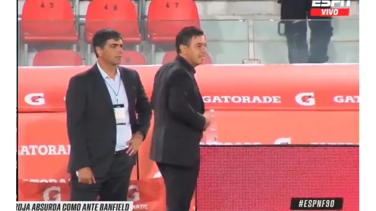 Video: sacaron a la luz la reacción de Gallardo cuando vio la roja de Carrascal