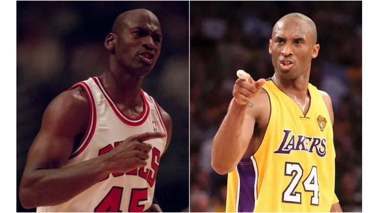 Michael Jordan y Kobe Bryant