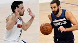 Facundo Campazzo y Ricky Rubio