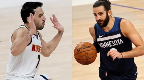 Facundo Campazzo y Ricky Rubio