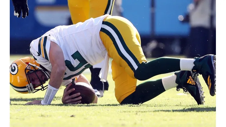 Aaron Rodgers, quarterback de los Packers