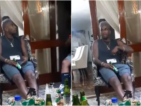 "Celebrando": hinchas de Alianza indignados por ver a Carlos Ascues tomando