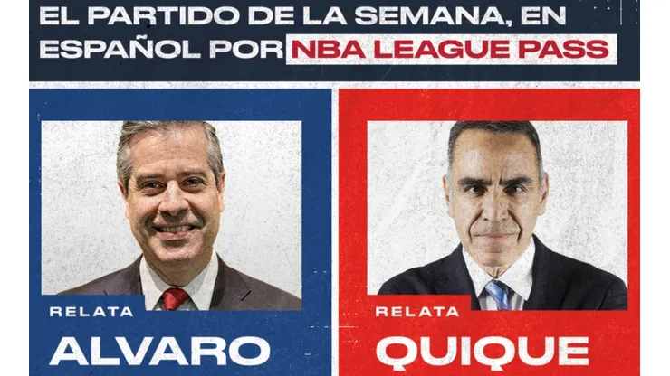 NBA League Pass transmitirá partidos en español (Cortesía NBA)