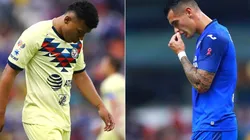 Roger Martínez y Milton Caraglio