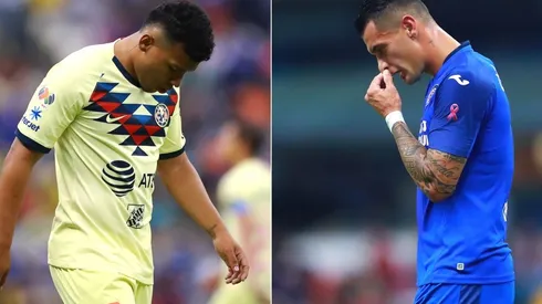 Roger Martínez y Milton Caraglio