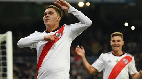 Quintero tras marcar el gol más importante de su vida.