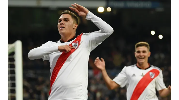 Quintero tras marcar el gol más importante de su vida.