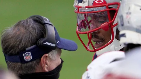 Bill Belichick y Cam Newton