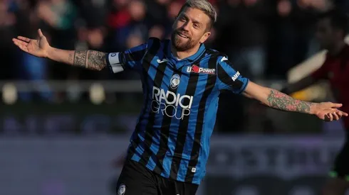 Alejandro Gómez durante un partido de Atalanta.