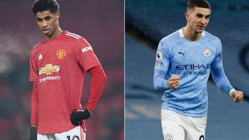 Manchester United vs. Manchester City juegan por las semis de la Carabao Cup este miércoles (Getty Images)