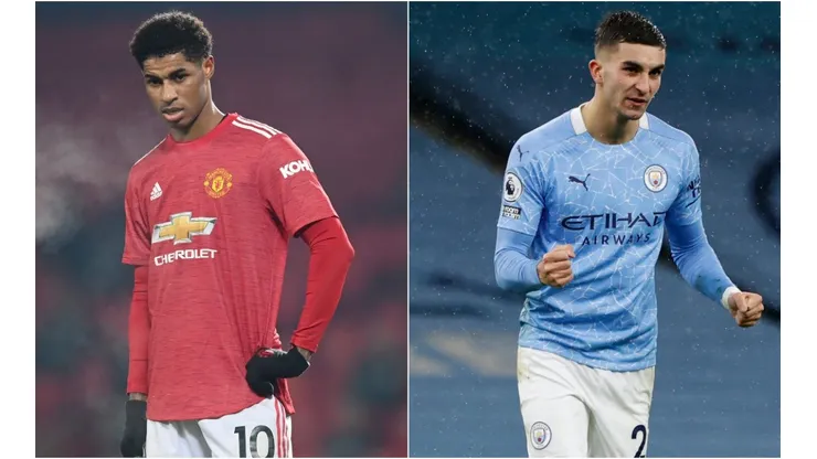 Manchester United vs. Manchester City juegan por las semis de la Carabao Cup este miércoles (Getty Images)