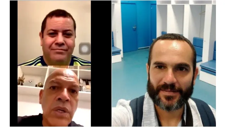 Roberto Moquera le tiro dardo a Coki Gonzales.