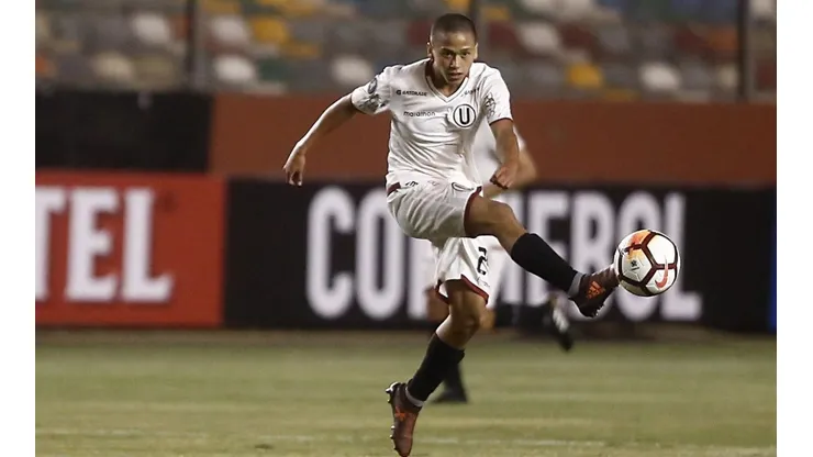 Paulo de la Cruz debutó en Universitario a los 18 años.