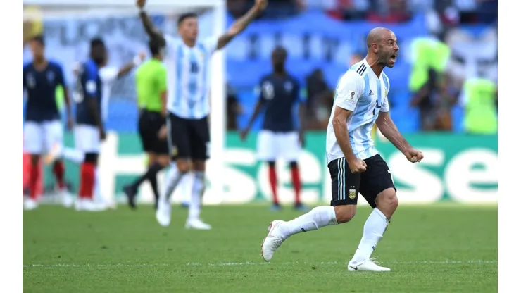 Javier Mascherano, jugador de la Selección Argentina.