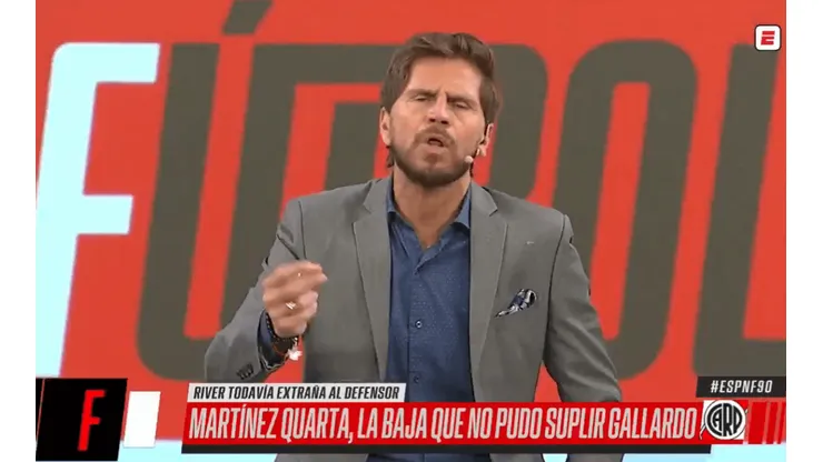 Foto de Sebastián Vignolo, periodista de ESPN.