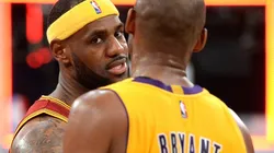 LeBron James y Kobe Bryant