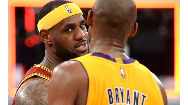 LeBron James y Kobe Bryant