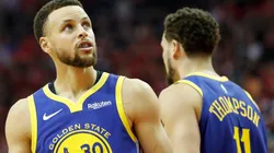 Stephen Curry y Klay Thompson