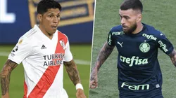 River vs. Palmeiras por la Copa Libertadores.