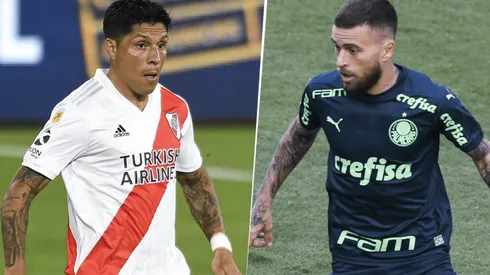 River vs. Palmeiras por la Copa Libertadores.