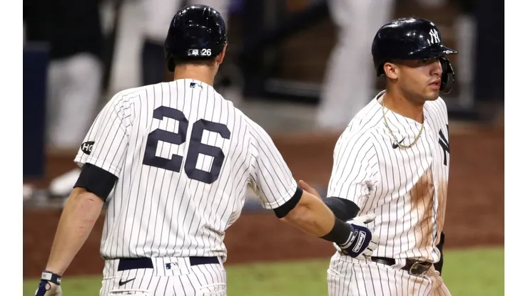 DJ LeMahieu y Gleyber Torres