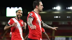 El festejo de los jugadores de Southampton.