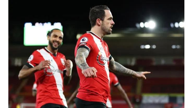 El festejo de los jugadores de Southampton.