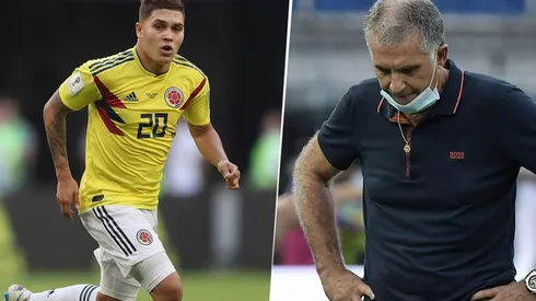 Juan Fernando Quintero y Carlos Queiroz.