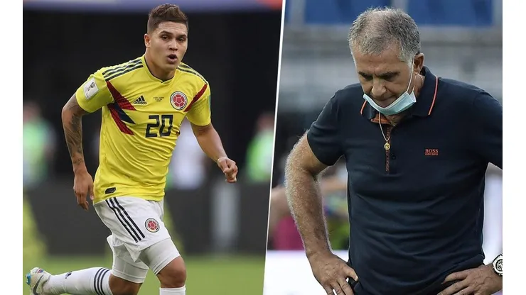 Juan Fernando Quintero y Carlos Queiroz.