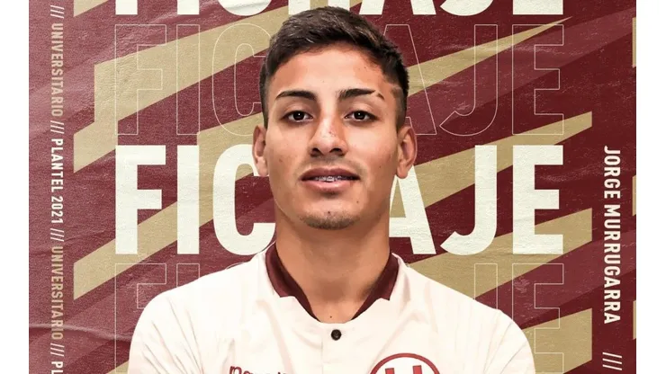 Jorge Murrrugarra llegó proveniente de Ayacucho FC.