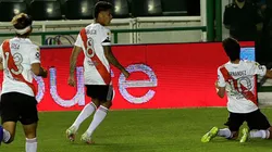 River jugando en el estadio Florencio Sola.