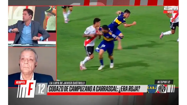 Closs, sobre el codazo de Campuzano a Carrascal: "No quisieron expulsar"