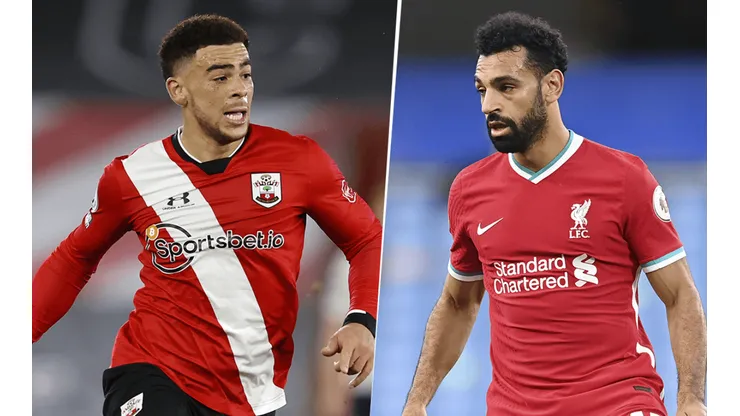 Southampton vs. Liverpool por la Premier League.