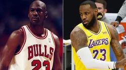 Michael Jordan y LeBron James
