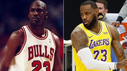 Michael Jordan y LeBron James