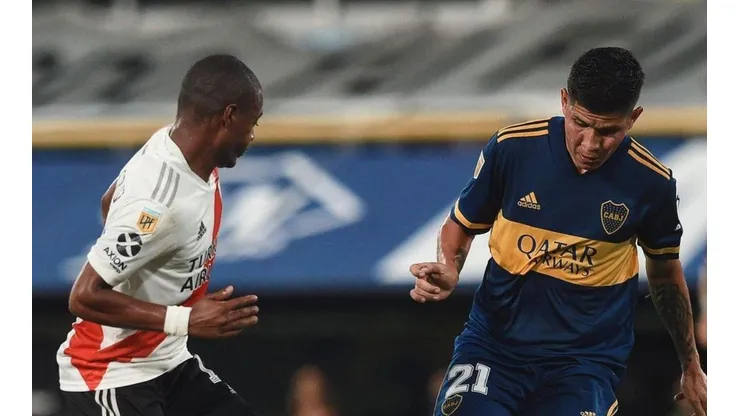 No sean malos: River subió varias fotos de De La Cruz humillando a Campuzano