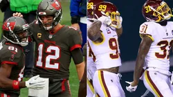 Buccaneers y Washington (Fotos: Getty)