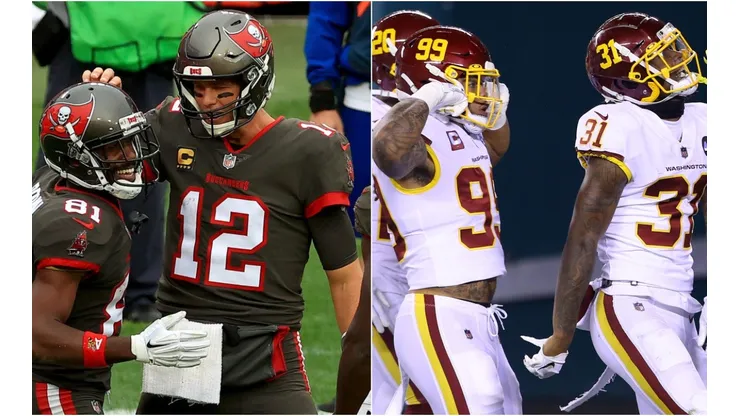 Buccaneers y Washington (Fotos: Getty)