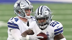 Dak Prescott y Ezekiel Elliot