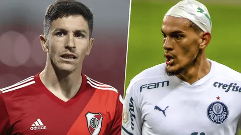 River vs. Palmeiras por la Copa Libertadores.