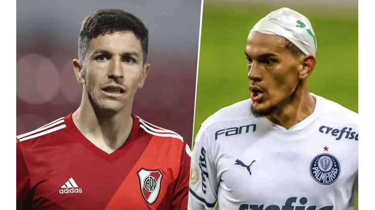 River vs. Palmeiras por la Copa Libertadores.