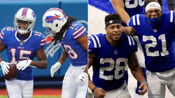 Bills y Colts (Fotos: Getty)
