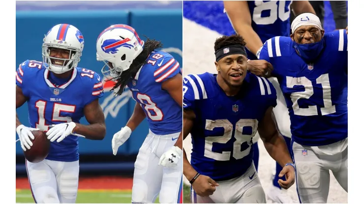 Bills y Colts (Fotos: Getty)