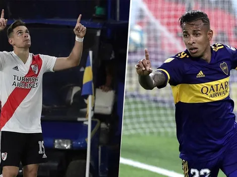 Reviva los goles de Borré y Villa en el primer Boca-River de 2021