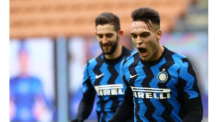 Lautaro Martínez metió tres goles y medio en la goleada del Inter ante Crotone